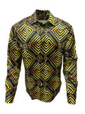 Dhahab Print Silk Blend Shirt