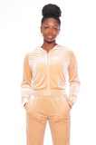 Women's Velour Tracksuit (Various Colours)