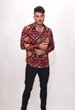 Majesty Print Silk Blend Shirt