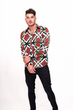 Mahaba Print Silk Blend Shirt