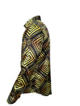 Dhahab Print Silk Blend Shirt