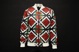 Silk Bomber Jacket Rose