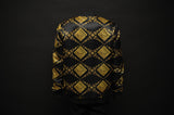 Silk Bomber Jacket Black/Gold