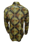 Dhahab Print Silk Blend Shirt
