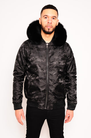 Men's Bomber Jacket Black