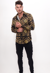 Reign Print Silk Shirt