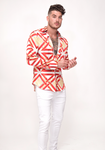 Hedone Print Silk Blend Shirt